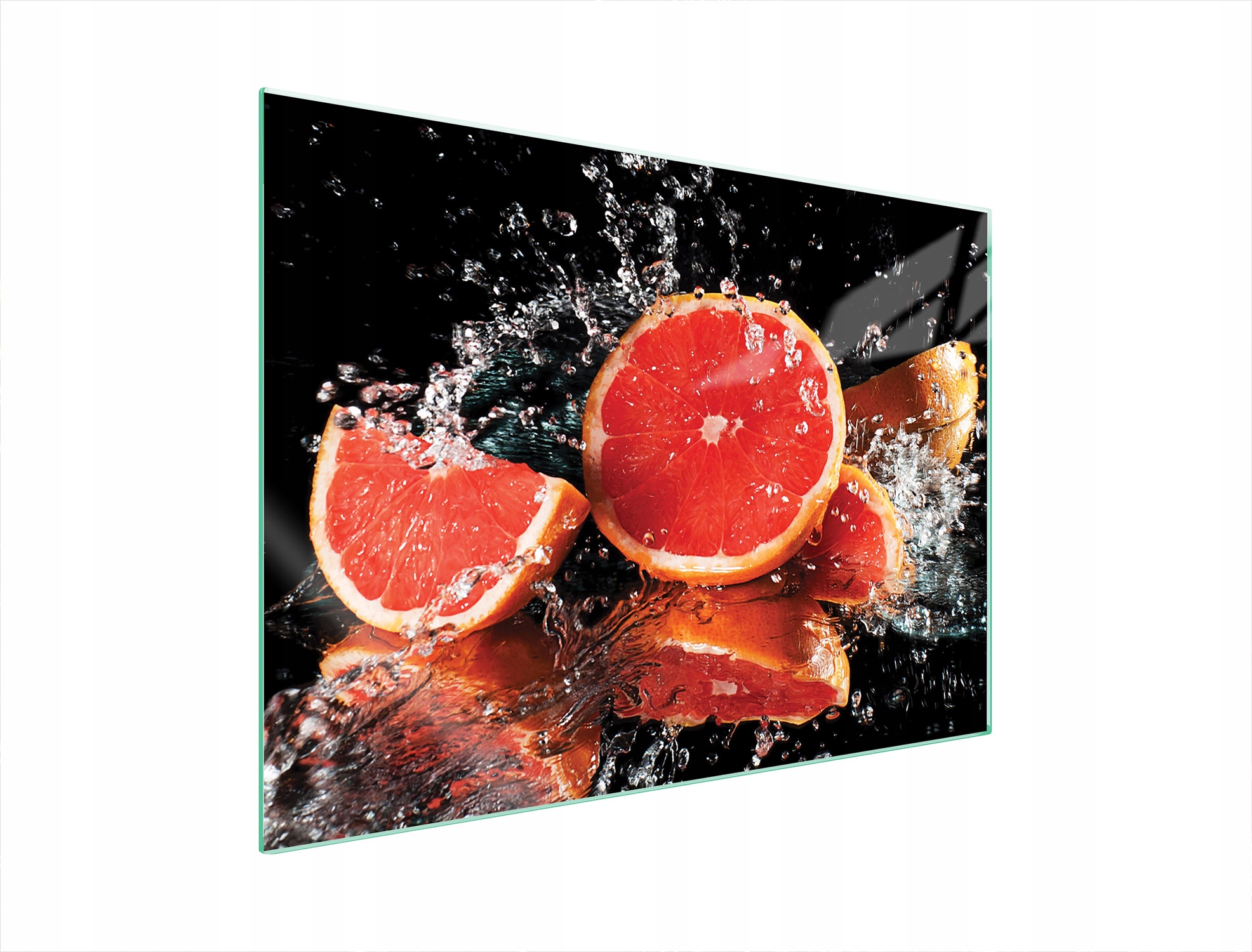Skleněná Ochranná Deska Na Sporák 70x52 Grapefruit Tvrzené Sklo