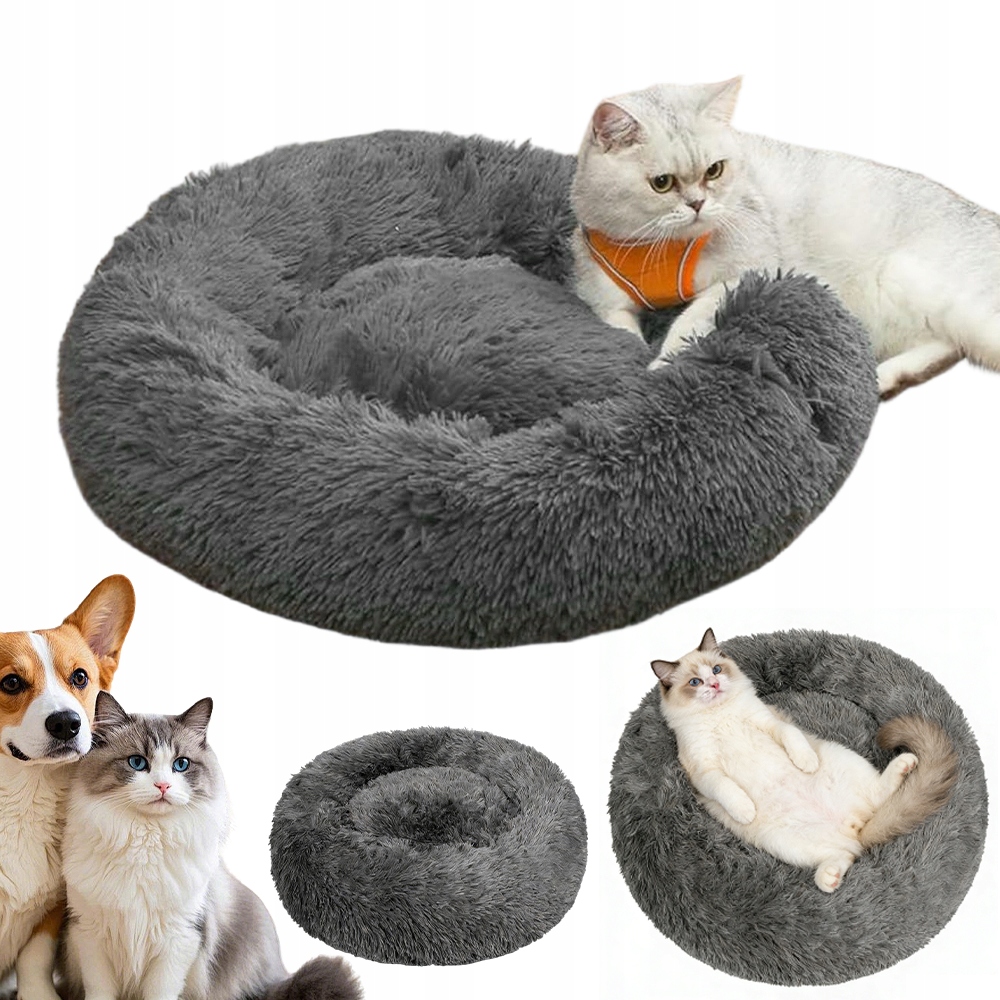 Levně Komfortní Pelíšek Pro Kočky S Protiskluzovým Dnem 60 CM