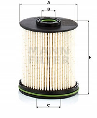 MANN-FILTER паливний фільтр PU 9012 з