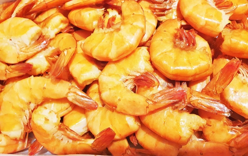 Levně Uzené krevety bez hlavy s ocáskem 0,5 kg Rarytas