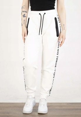 Tepláky Pit Bull Explory Tape off white