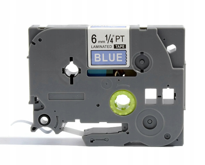TAŚMA DO BROTHER TZ-515 6MM 8M NIEBIESKA TZe-515