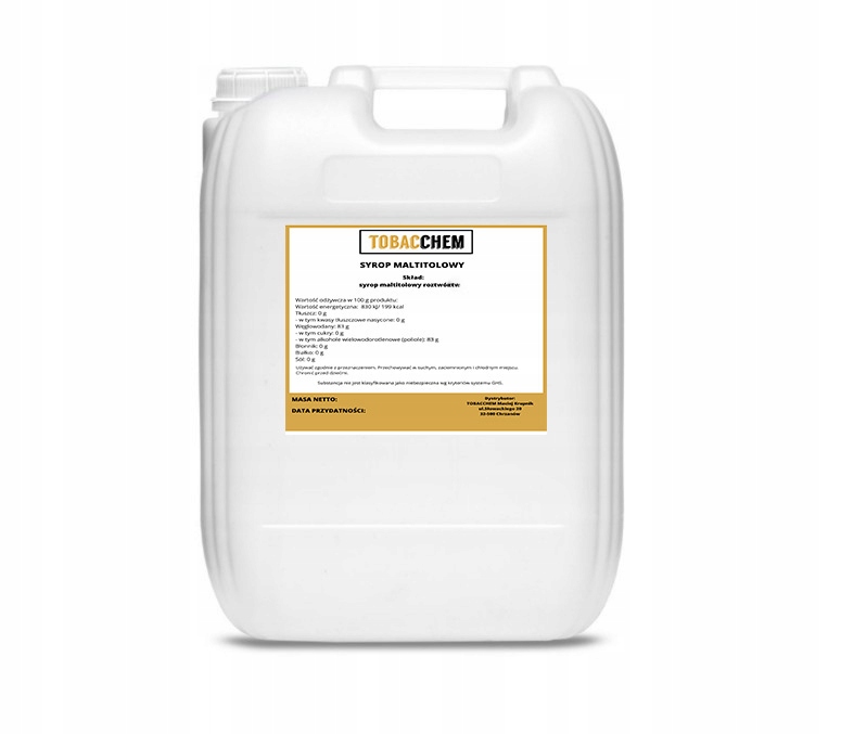 Syrop Maltitolowy 75% – Naturalny Słodzik Bez Cukru 25kg