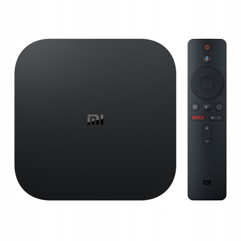 Xiaomi MiBox S 4K HDR Android 9 Certyfikat Netflix