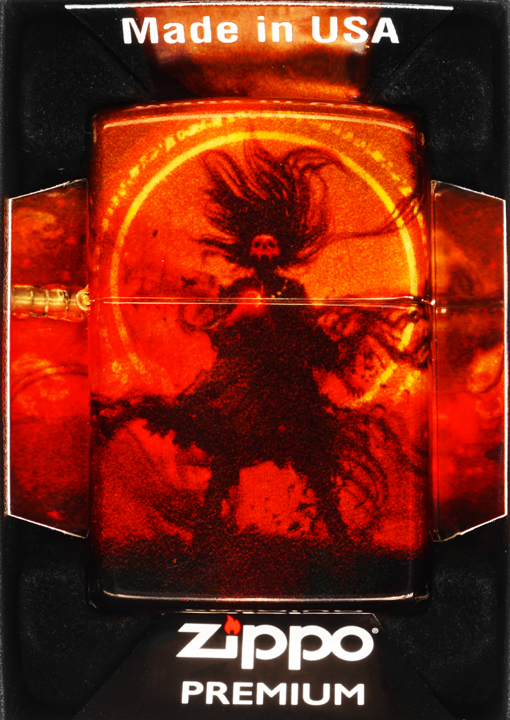 Zapalovač Zippo Wizard Of Devil Spirits Design 60007077 Větruodolný Ben