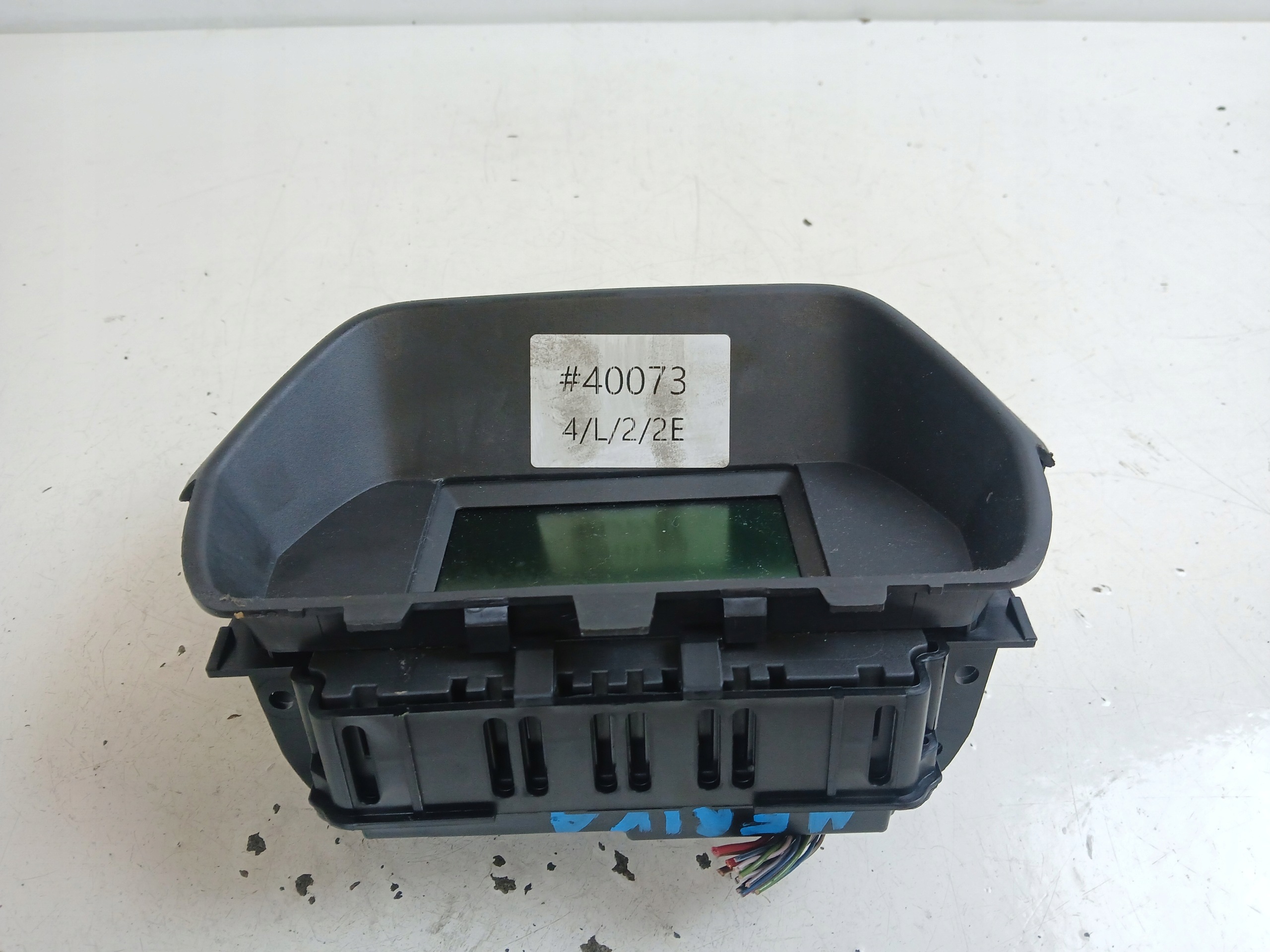 OPEL MERIVA A display radio 13265762