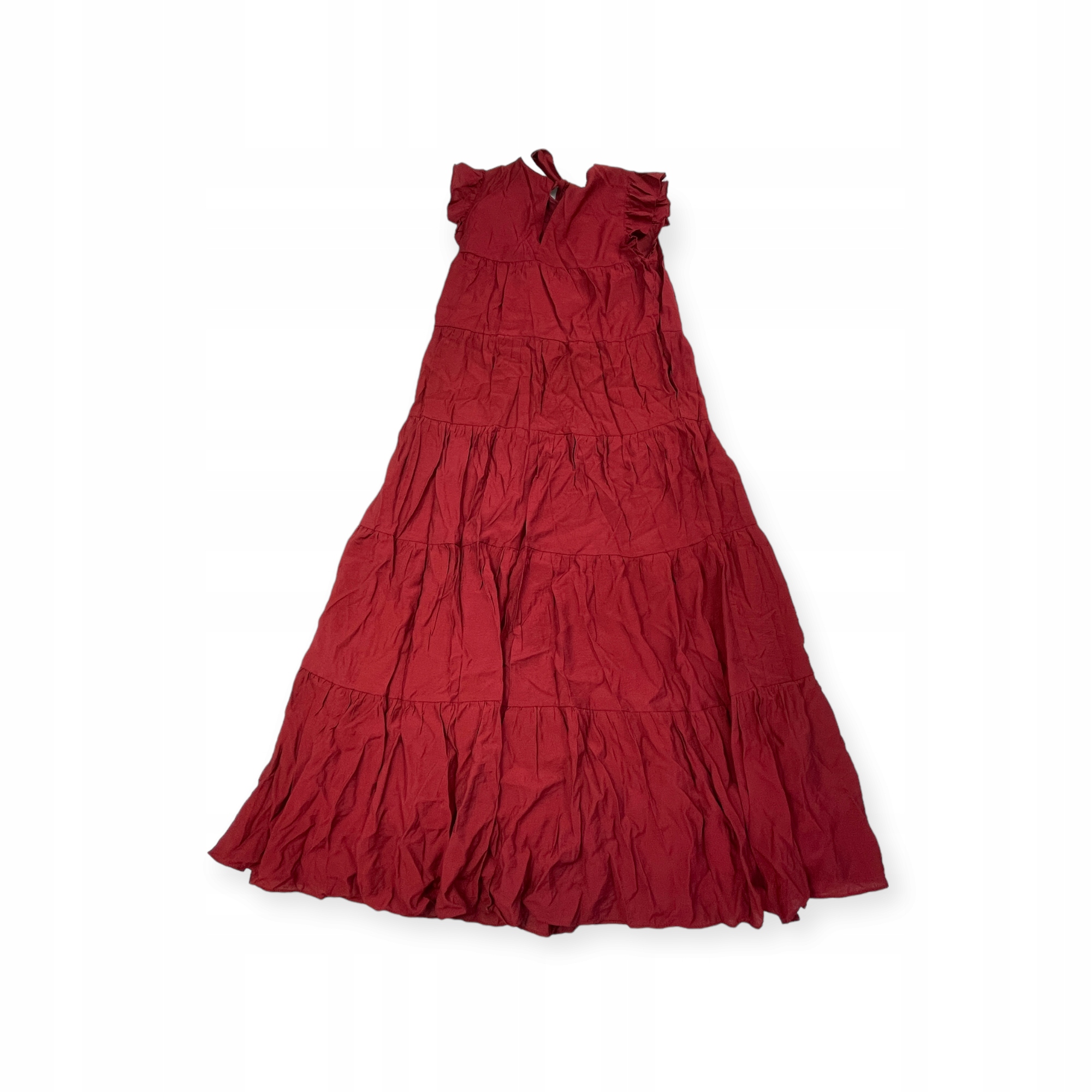 Dlouhá šaty s krátkým rukávem English Factory S