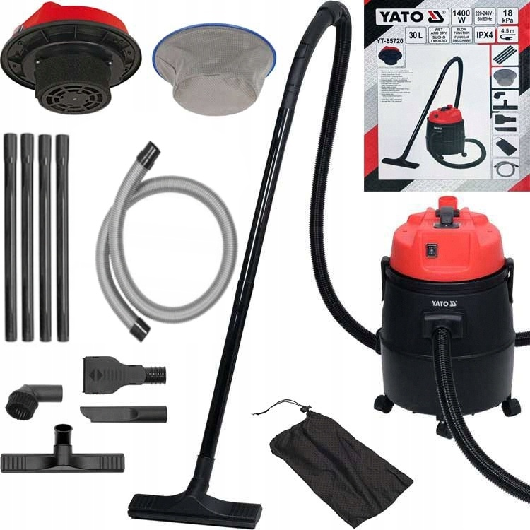 Yato Odkurzacz Wielofunkcyjny Warsztatowy Do Oczka Wodnego Basenu Pompa