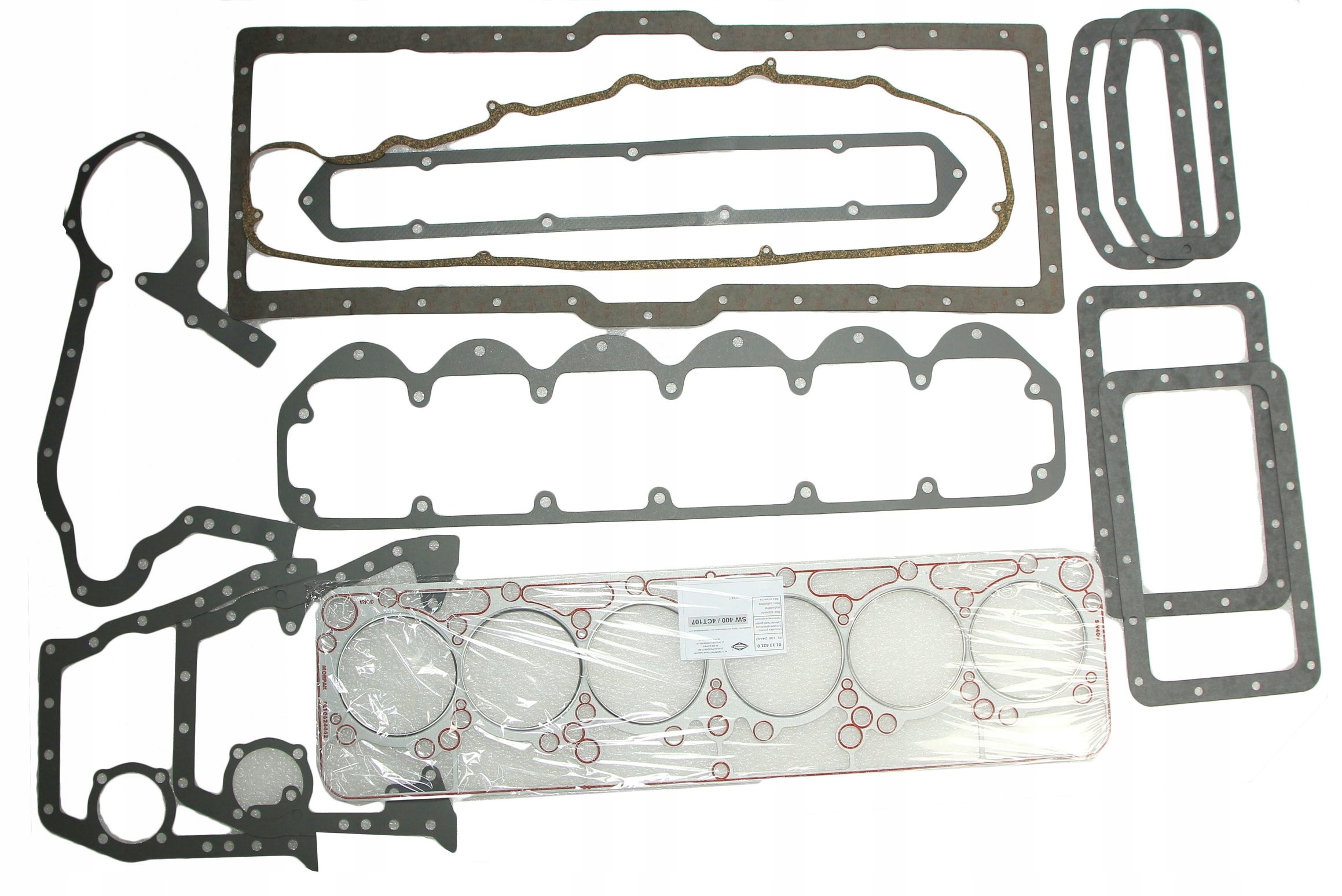 USH75K/M - КОМПЛЕКТ ПРОКЛАДОК ГОЛОВКИ SW 400 6CT107 GL БЕЛЫЙ MORPA