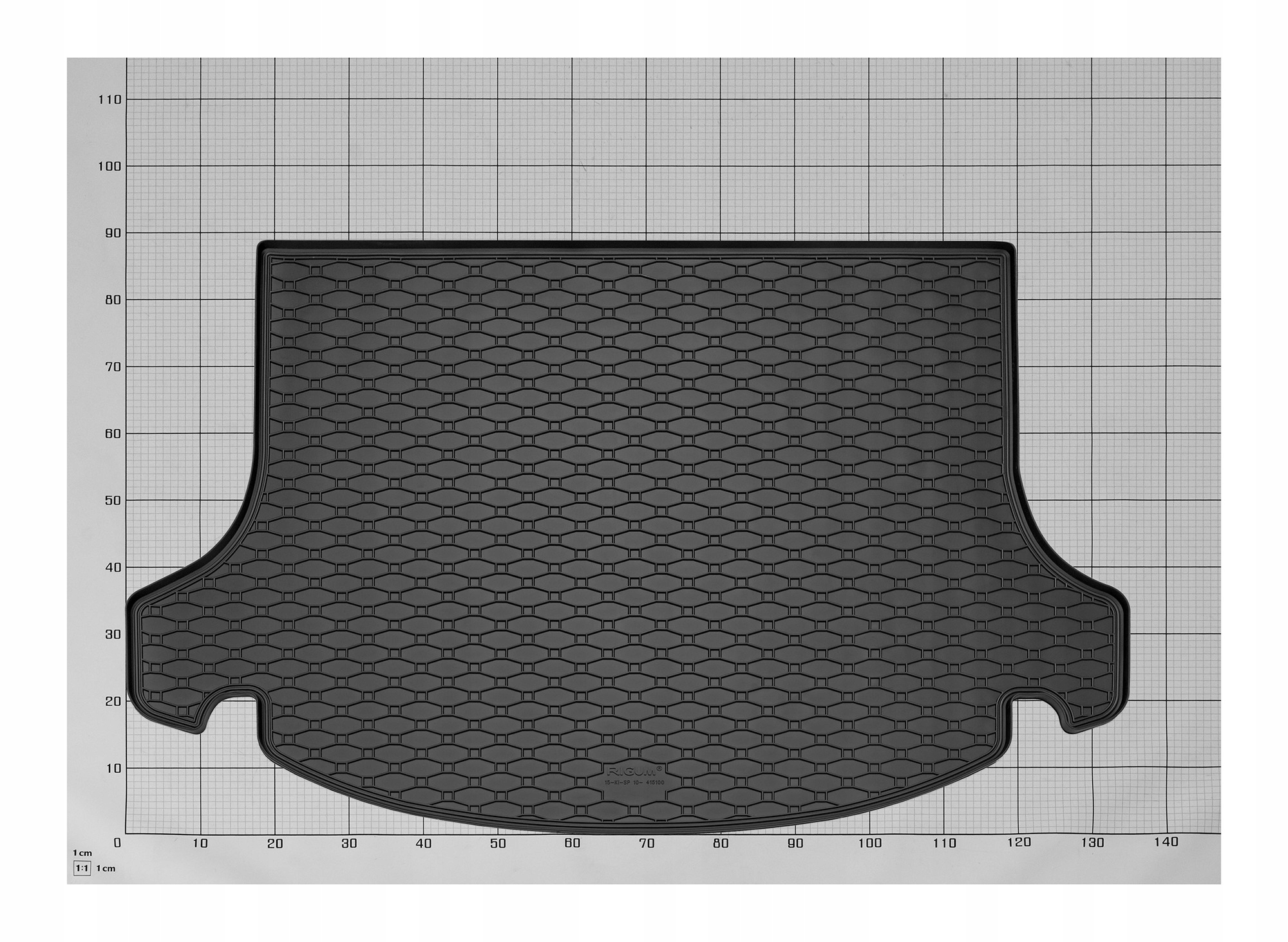 Zestaw dywaników do Kia Sportage od 2010 / od 2015 Materiał guma