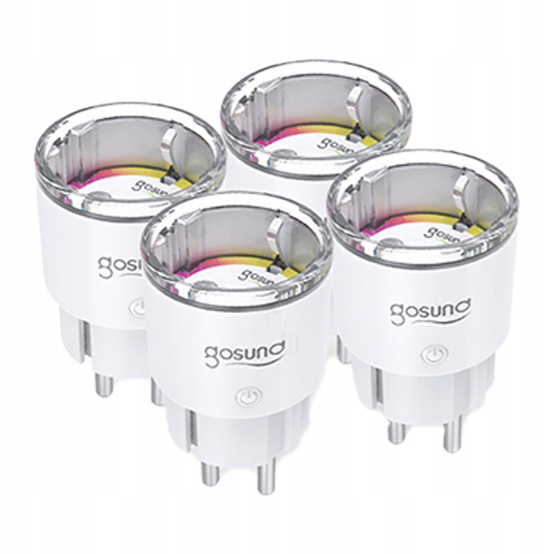 Gosund Zásuvka Zigbee EP2-Z 10A Pro Smart Home 4 Kusy Ovládání