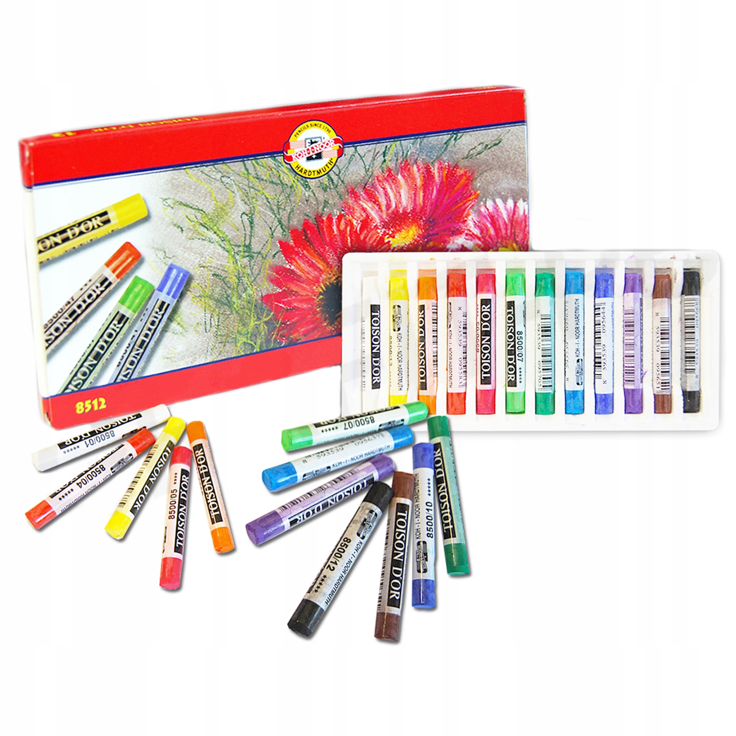 

Pastele Suche 12 Sztuk Toison Dor Okrągły Przekrój