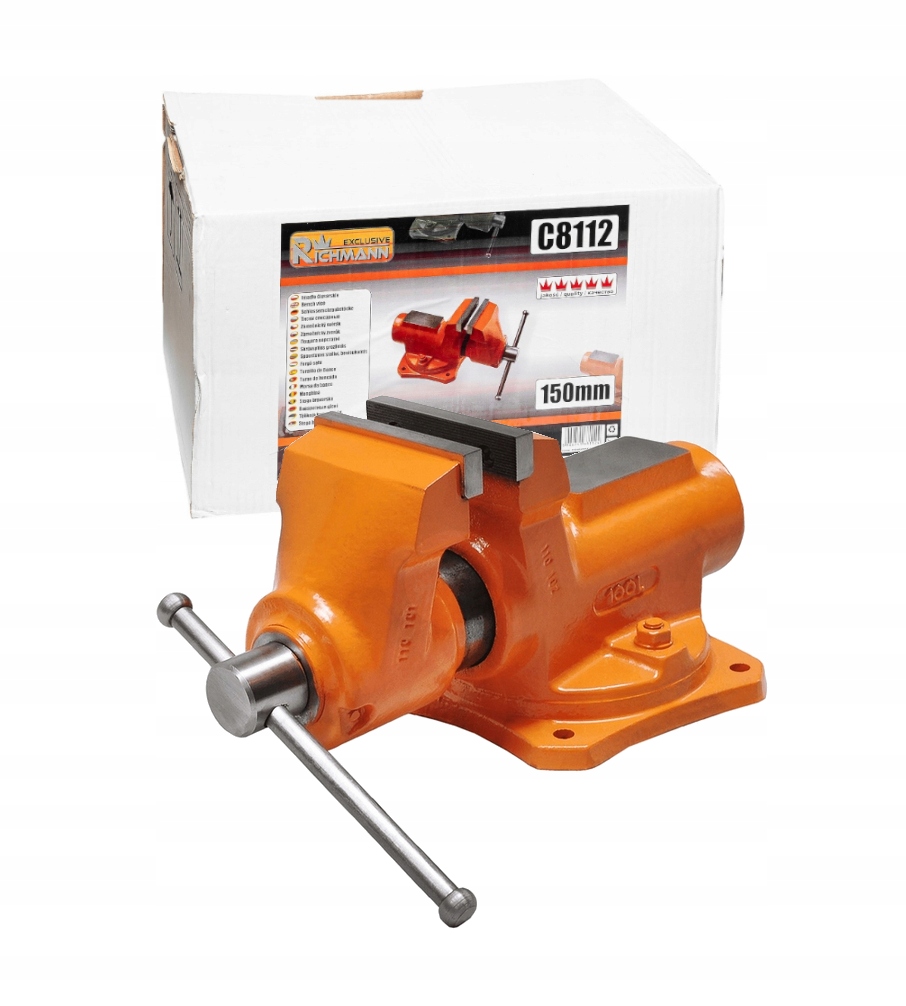 

Imadło Ślusarskie Obrotowe Kute 150MM 30kg