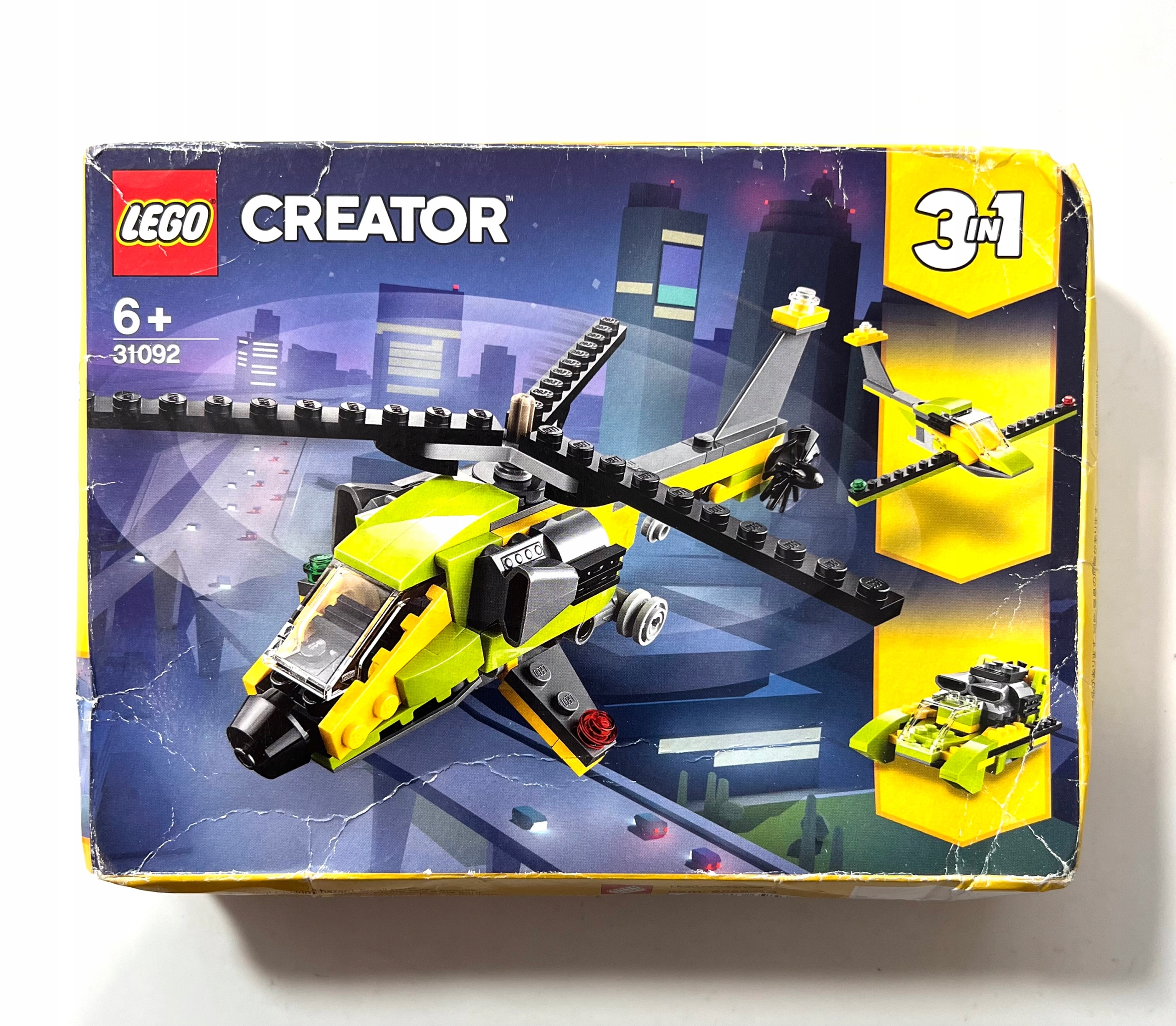 Opis Lego Creator 3 w 1 31092 Przygoda z helikopterem