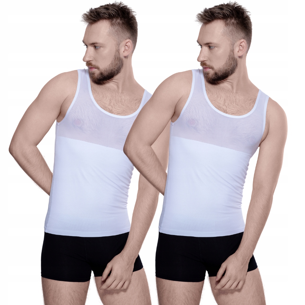 Dárek tričko zeštíhluje 170 bílá 3XL 2ks