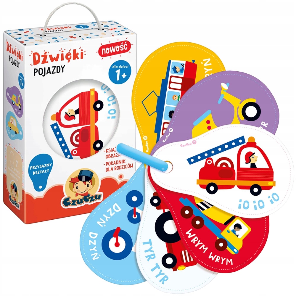 

CzuCzu Dźwięki Pojazdy książeczka obrazkowa ZA4086