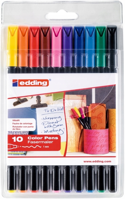Flamastry pisaki EDDING 1200 10 kol