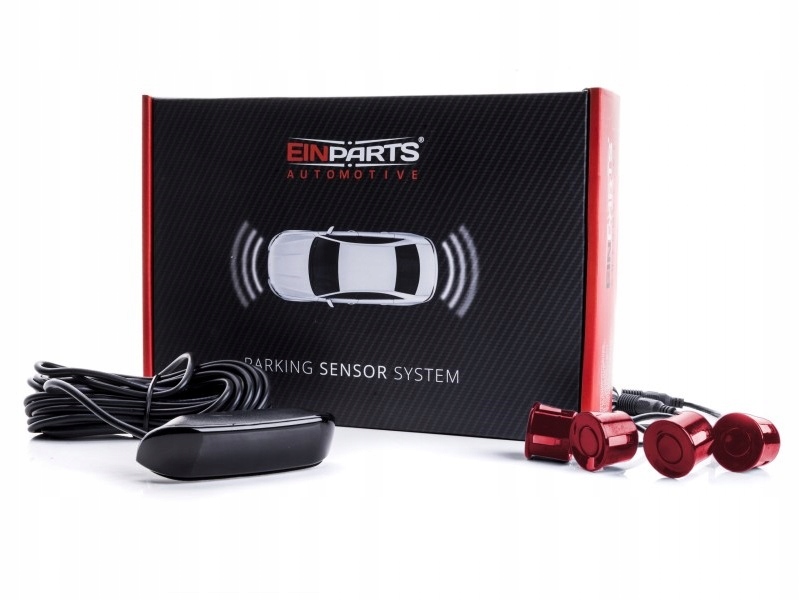 ПАРКОВОЧНЫЕ ДАТЧИКИ ЗАДНЕГО ХОДА С УТВЕРЖДЕНИЕМ КРАСНЫЙ