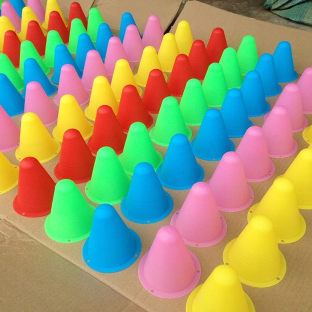 MINI STOŻKI SZOSOWE ROLKOWE BLOKI DROGOWE 50 SZT Długość (cm) 0