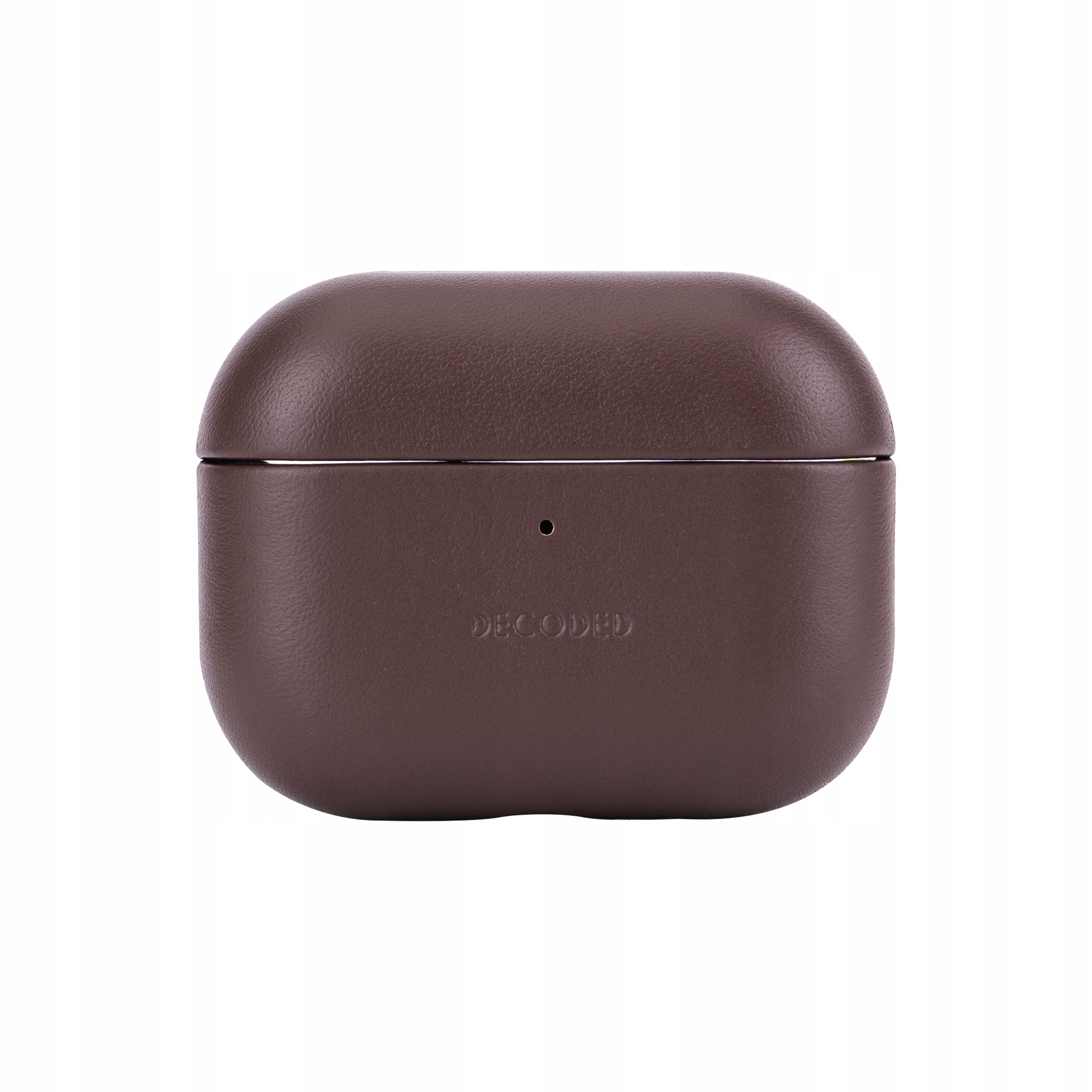 Decoded Leather Case etui skórzane do AirPods Pro 3, skóra (brązowe)