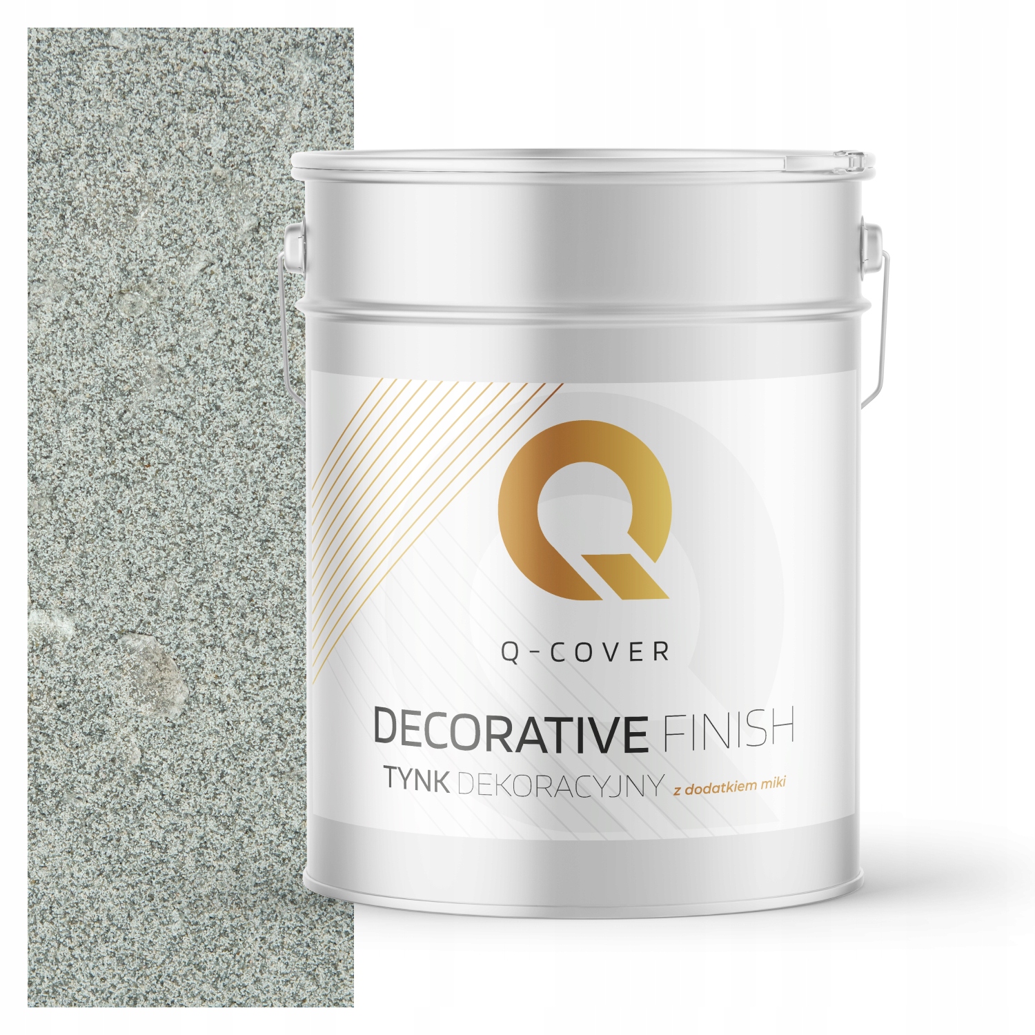 Mozaiková Omítka Jemnozrnná Barva Šedá S Perleťovou Mikou D903 15 kg Premium