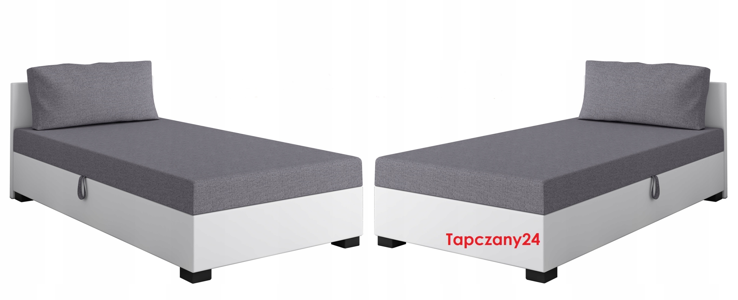 Łóżko Tapczan młodzieżowy Pola 80 +poduszka Gratis Powierzchnia spania - długość (cm) 191-200 cm