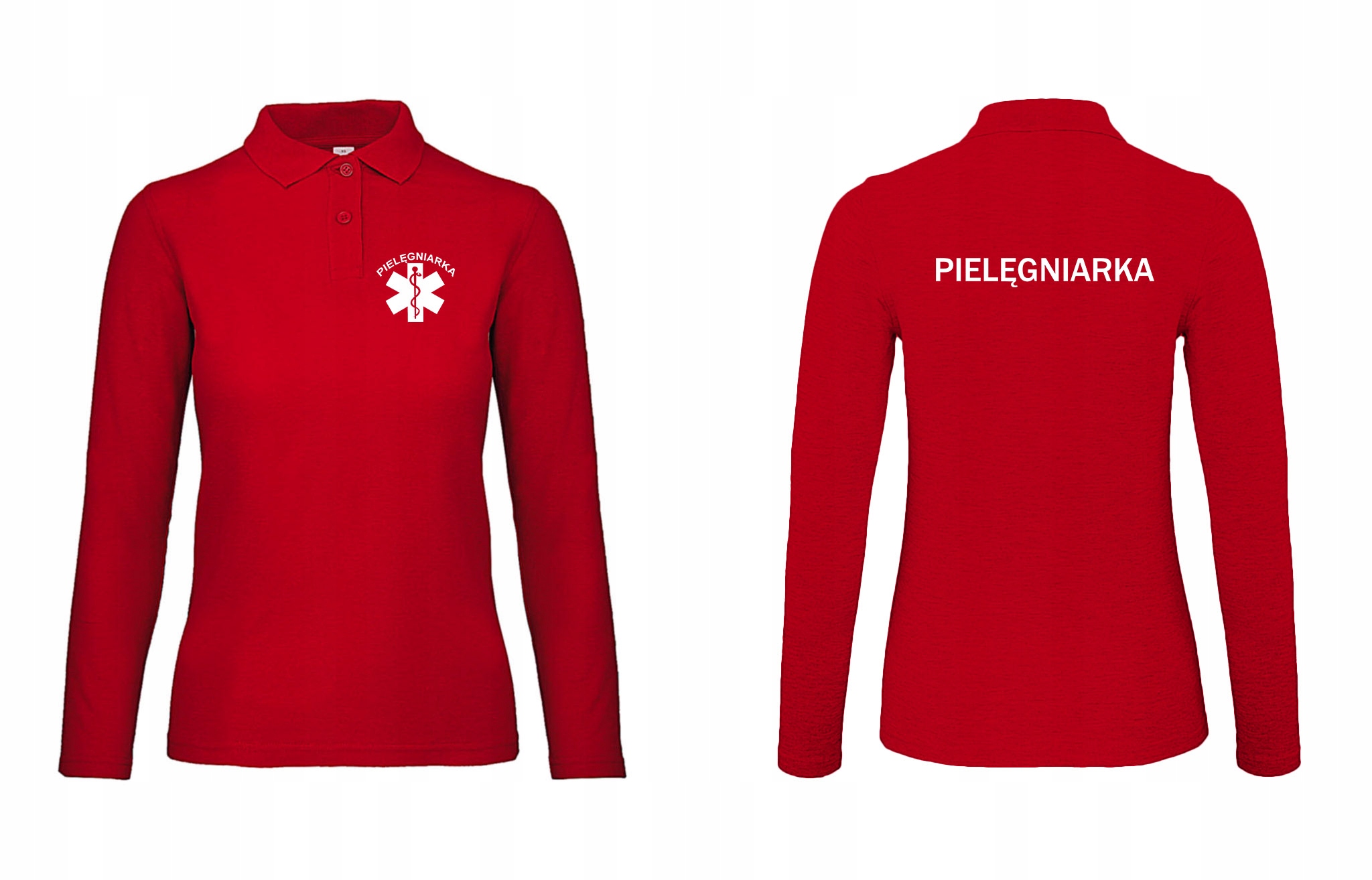 

Polo long Pielęgniarka Haft Eskulap Rdsdxs