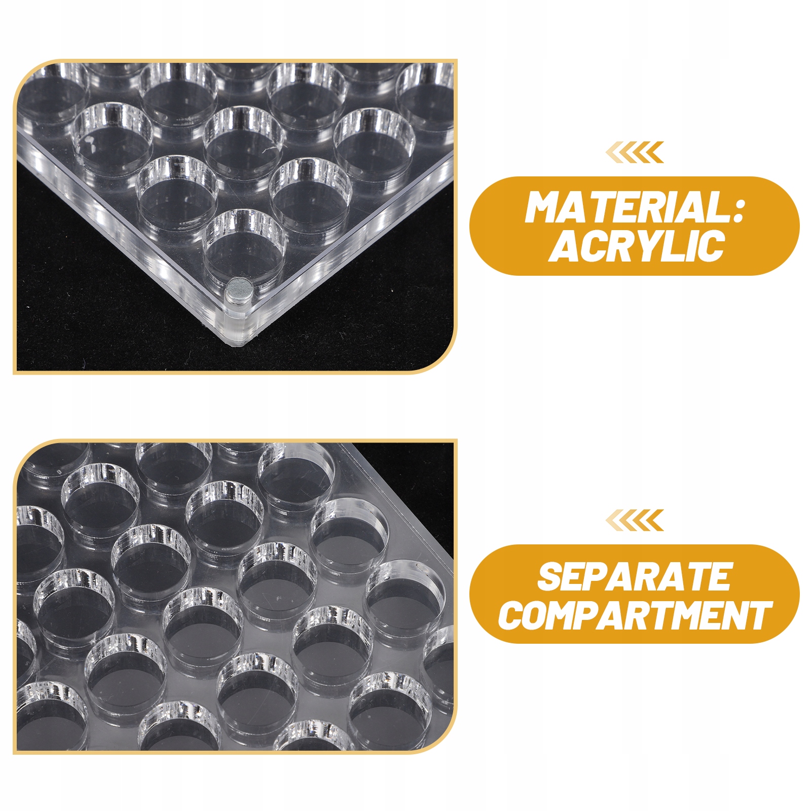 Pudełko do przechowywania zdobień paznokci Na Kod producenta ACc530