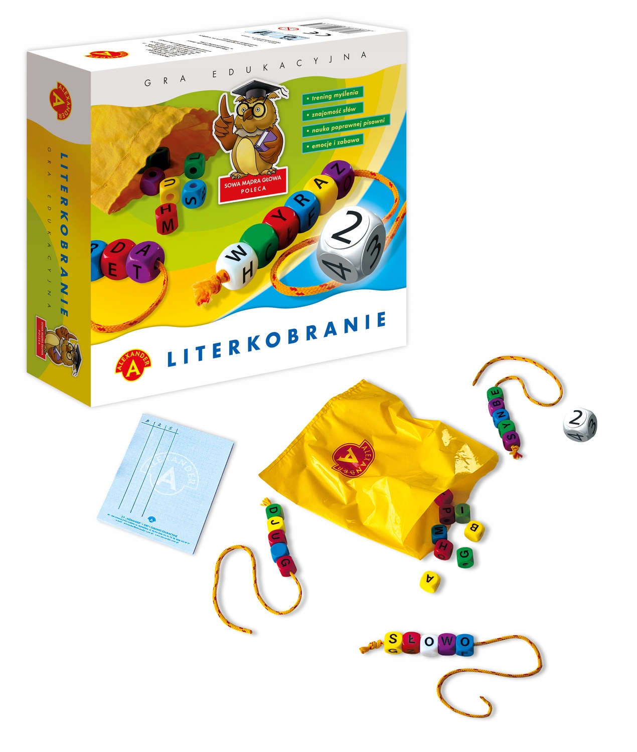 Literkobranie gra edukacyjna 1279 Wiek gracza 3-4 lata 5-7 lat