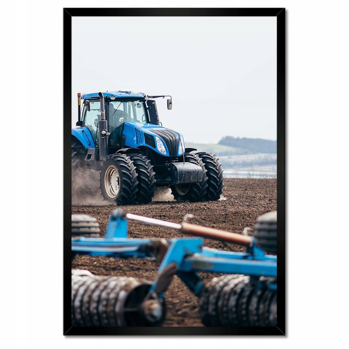 Plakáty v rámu 40x60 Traktory pole zemědělství