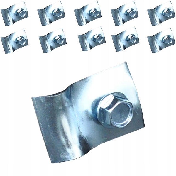 

Przelotka blaszkowa uchwyt drutu paneli Ocynk x10