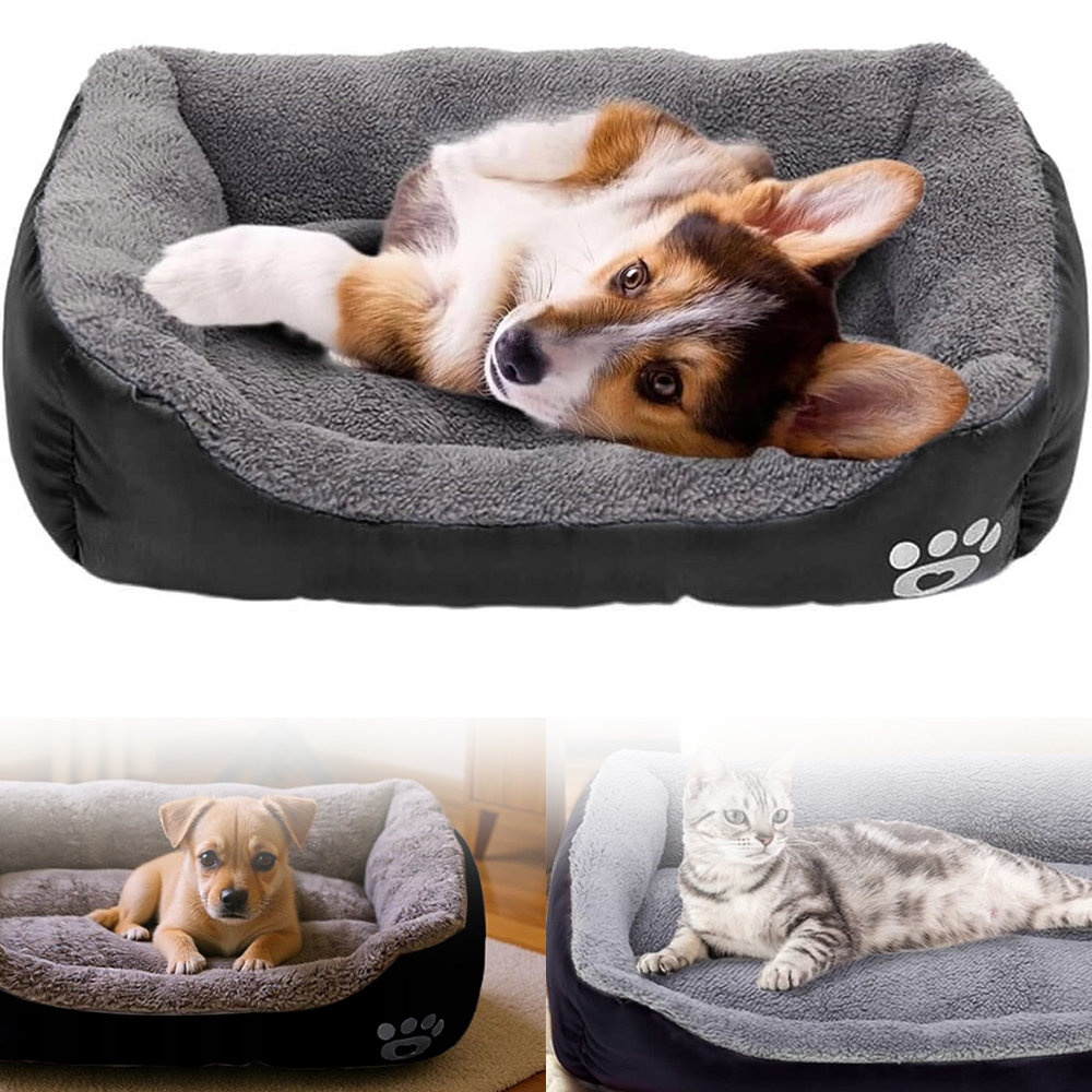 Levně Pelíšek Pro Psa Kočku Pohovka 95x72 cm Polštář Kotec Měkké Pohodlné