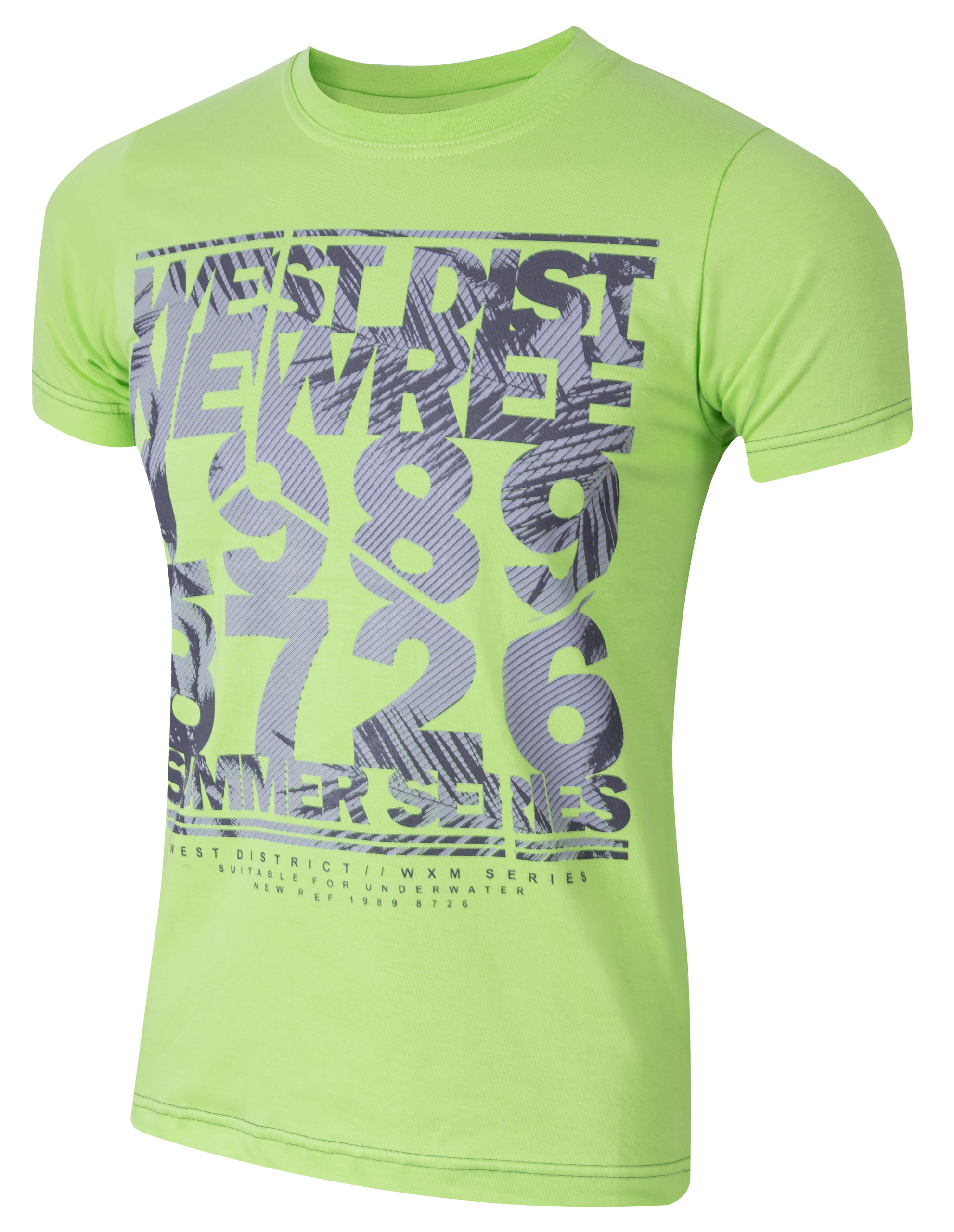 

T-shirt Koszulka Koszulki Męskie KM05 3XL seledyn
