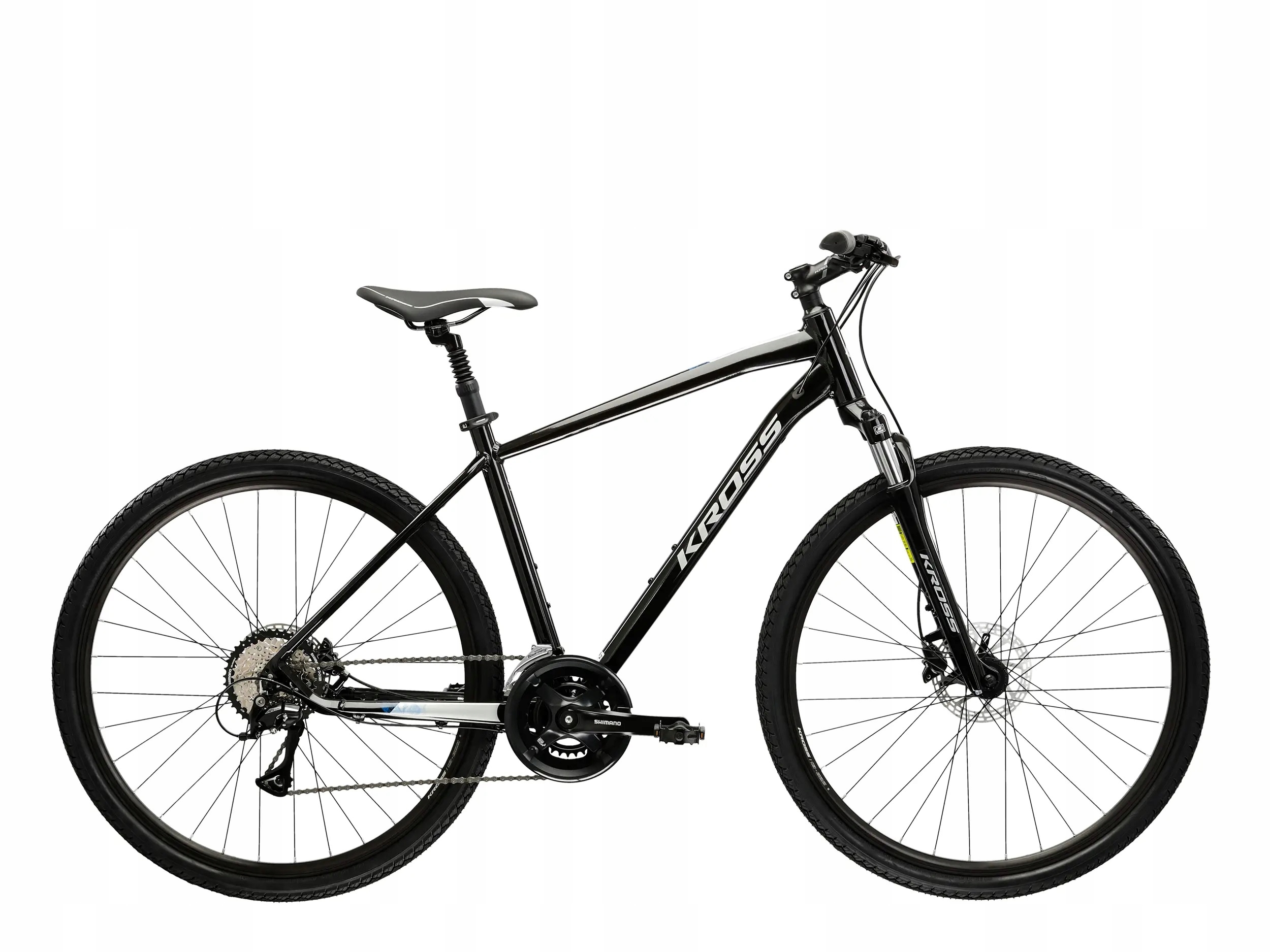 Rower crossowy Kross Evado 4.0 rama 21 cali koło 28 " czarny