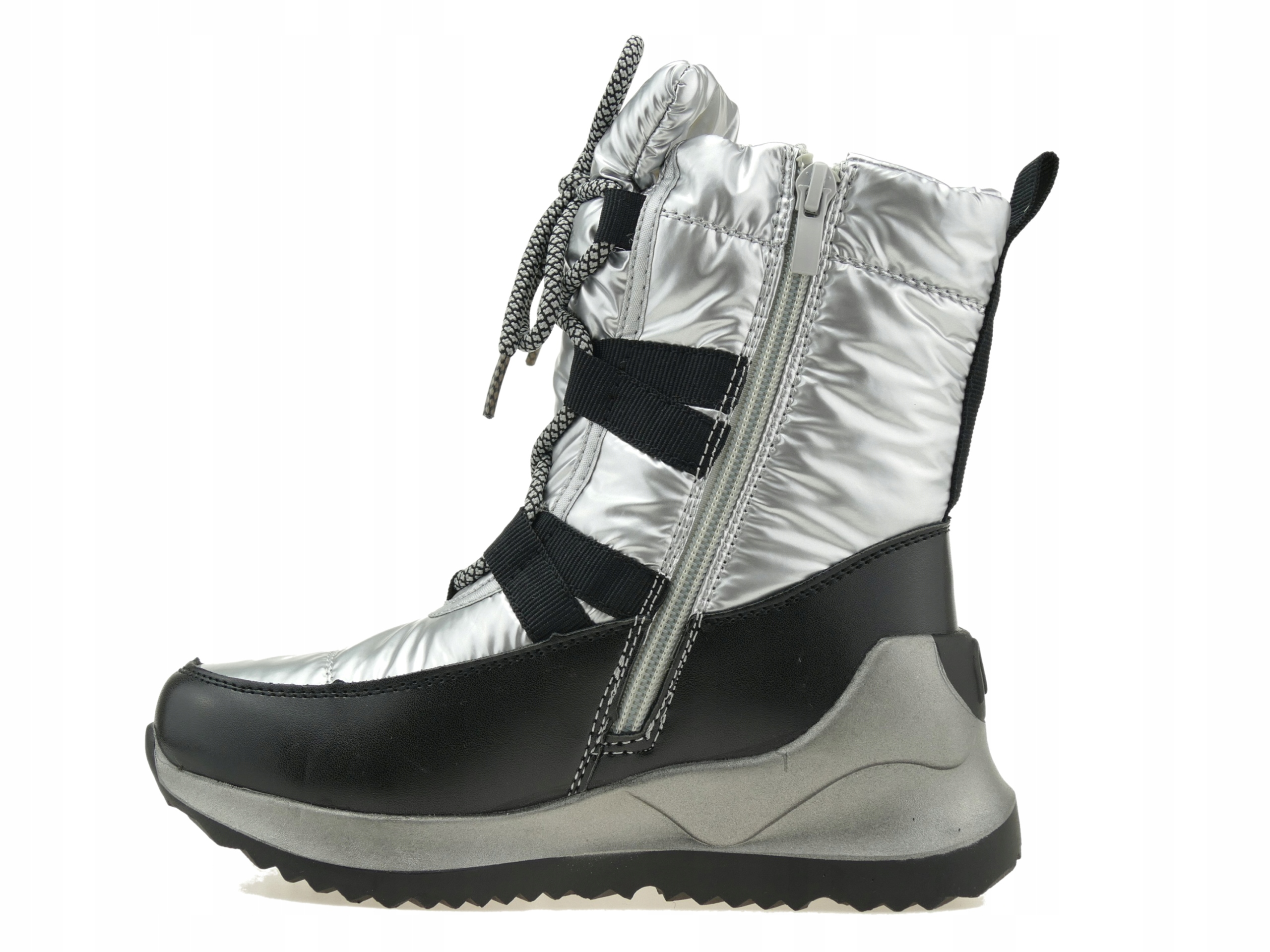 BUTY ZIMOWE DZIEWCZĘCE OCIEPLANE ŚNIEGOWCE R.37 Rozmiar (new) 37