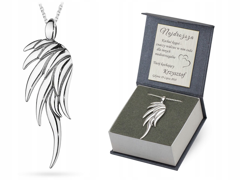 Stříbrný Přívěsek S Řetízkem PR.925 Křídlo