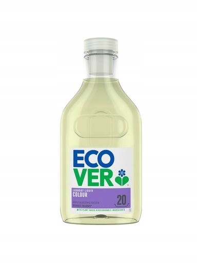 Levně 2X Ecover Tekutý prací prostředek na barevné prádlo Apple Blossom & Freesi 1000 ml