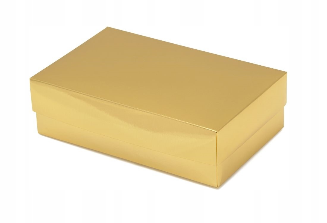

Pudełko Laminowane 255x160x75mm Złote