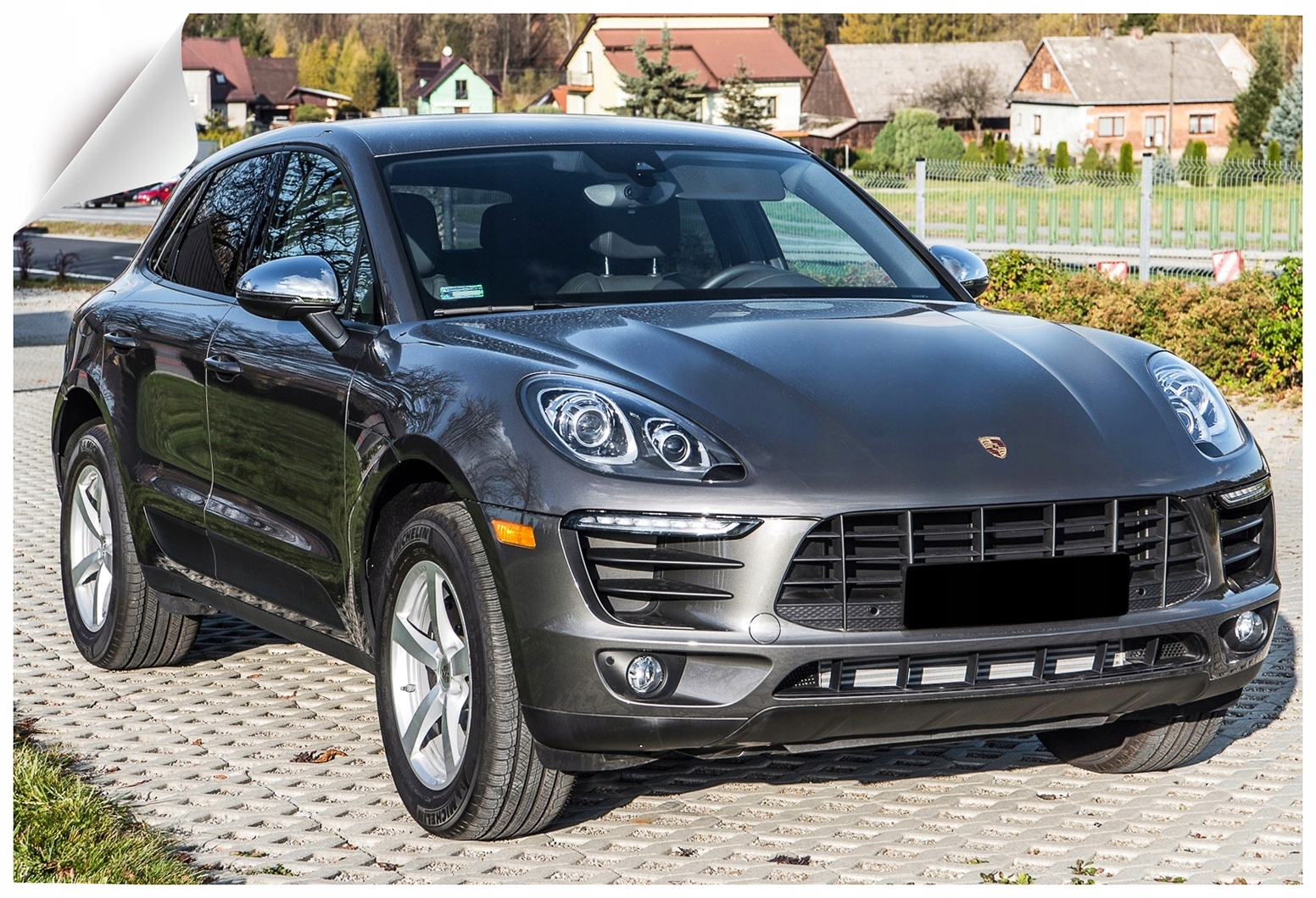 PORSCHE MACAN OZDOBNE NAKLADKI NA LUSTERKA Producent inny