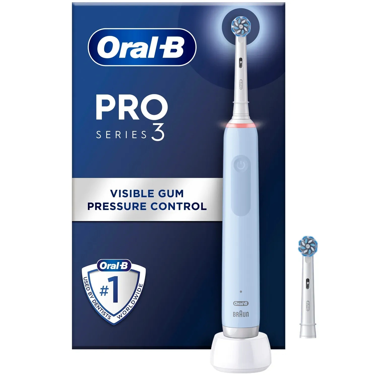 Szczoteczka Elektryczna Oral-b Do Zębów Pro 3 3000 Sensitive Clean Blue