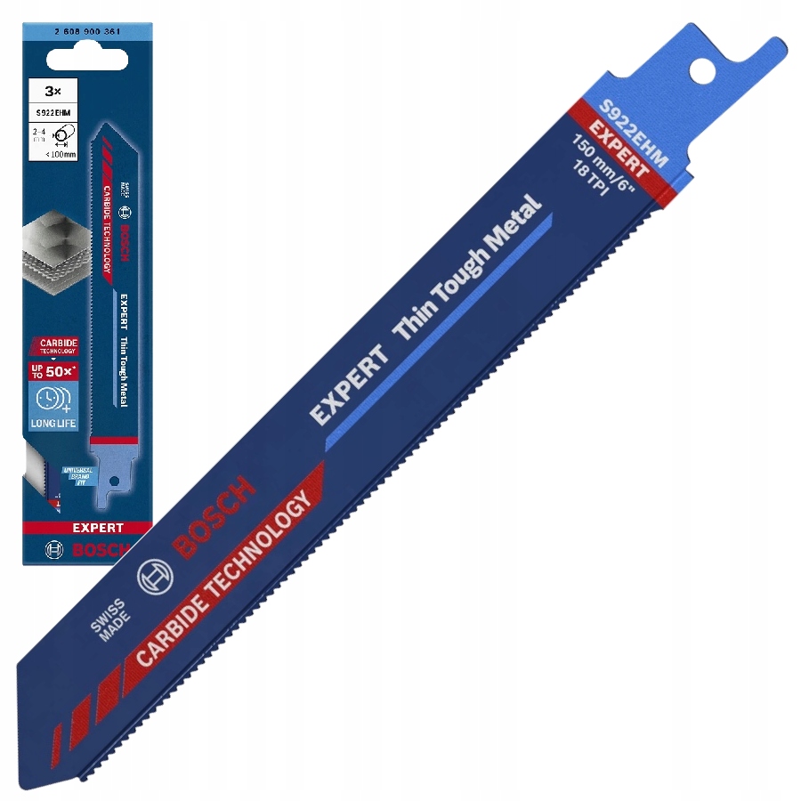 BRZESZCZOT PIŁY SZABLASTEJ S 922 EHM 3szt. BOSCH