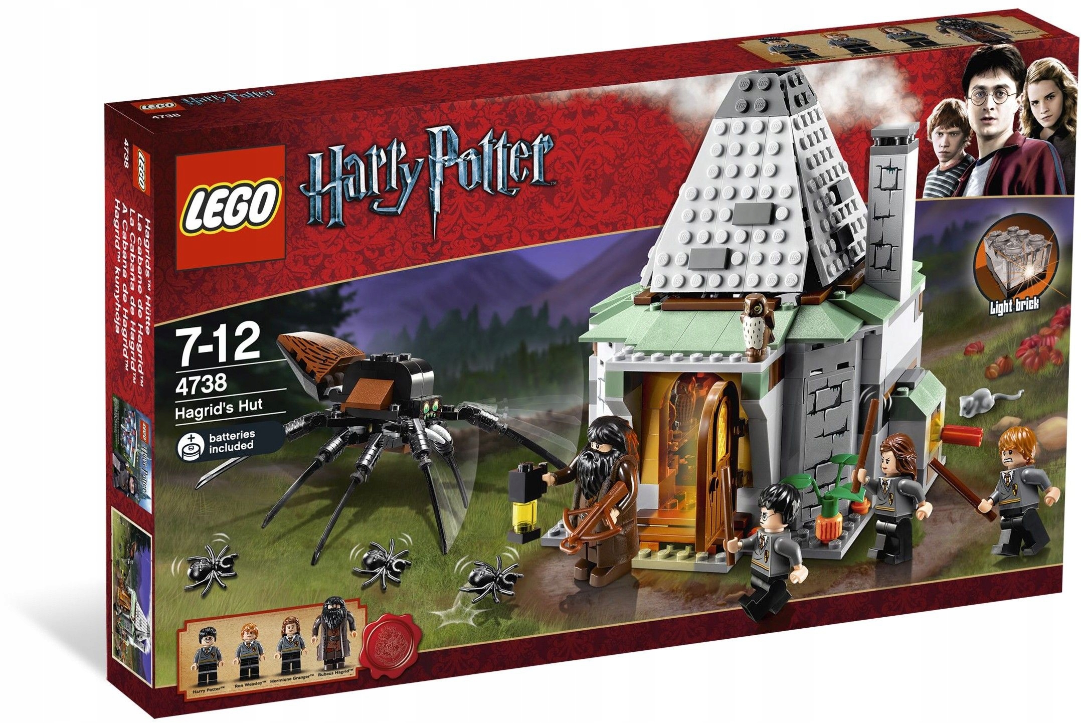 Lego Harry Potter Hagridova chata 4738 Nové