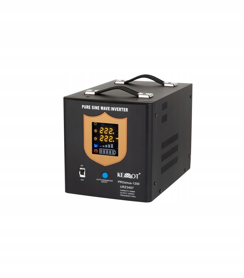 Záložný zdroj Kemot PROsinus 1200W 12V/230V URZ3407B
