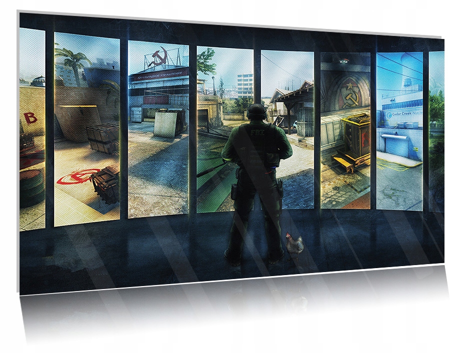 

Obraz szklany na szkle Counter Strike 04 30x20