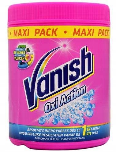 

Vanish Uniwersal Color odplamiacz proszek 1kg De