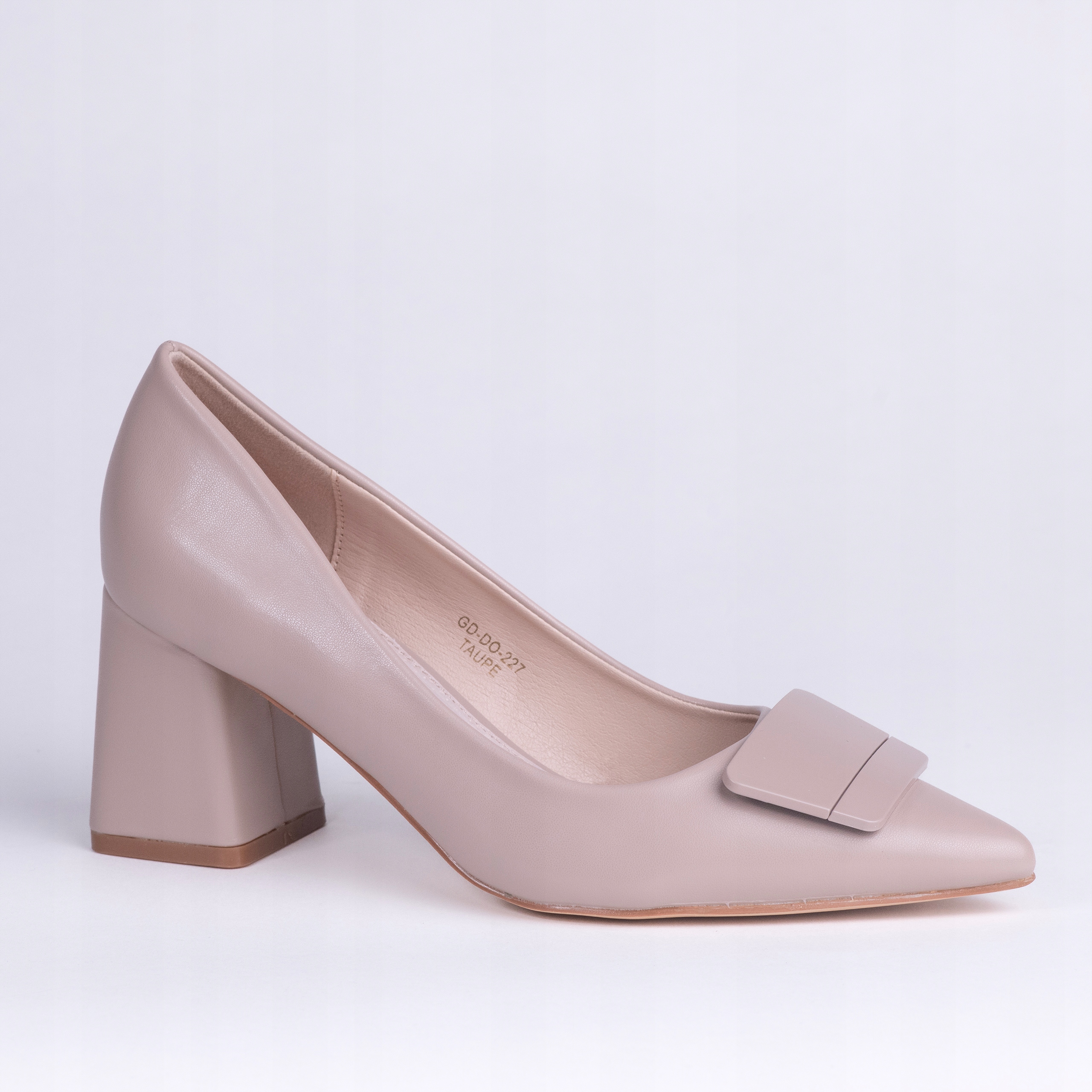 Dámské lodičky Goodin GD-DO-227 kůže klasická aplikace béžová 38