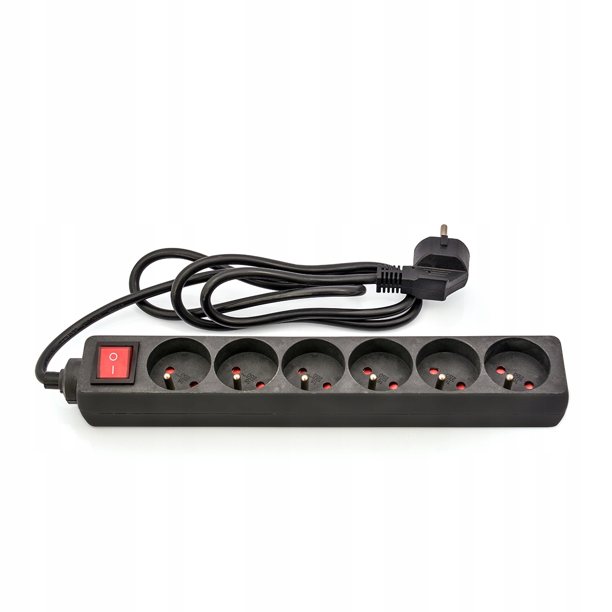 

Listwa Przepięciowa Zasilająca Przedłużacz 6gniazd