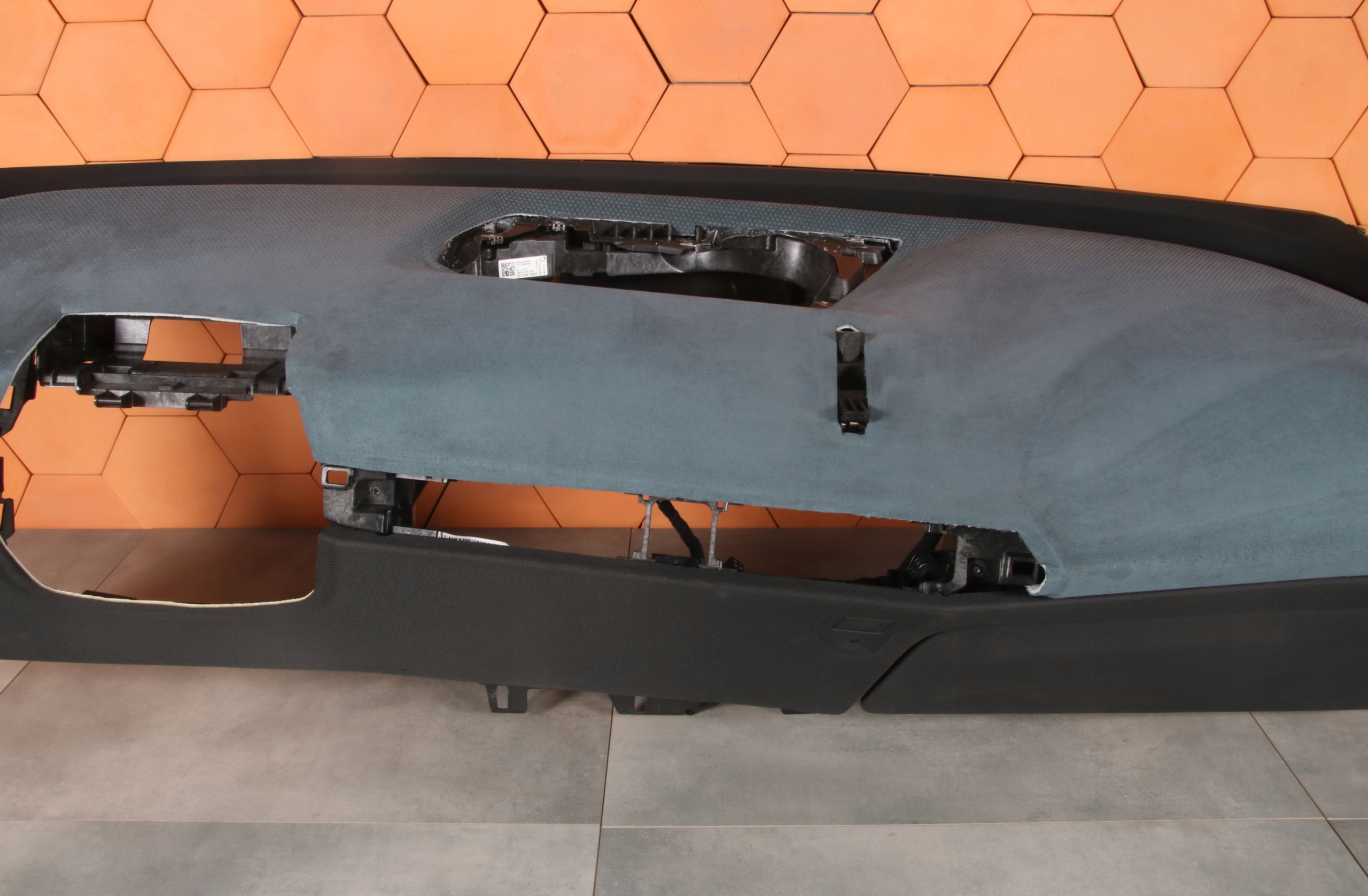 BMW iX I20 originál dashboard instrument panel console STONEGREY HEAD UP