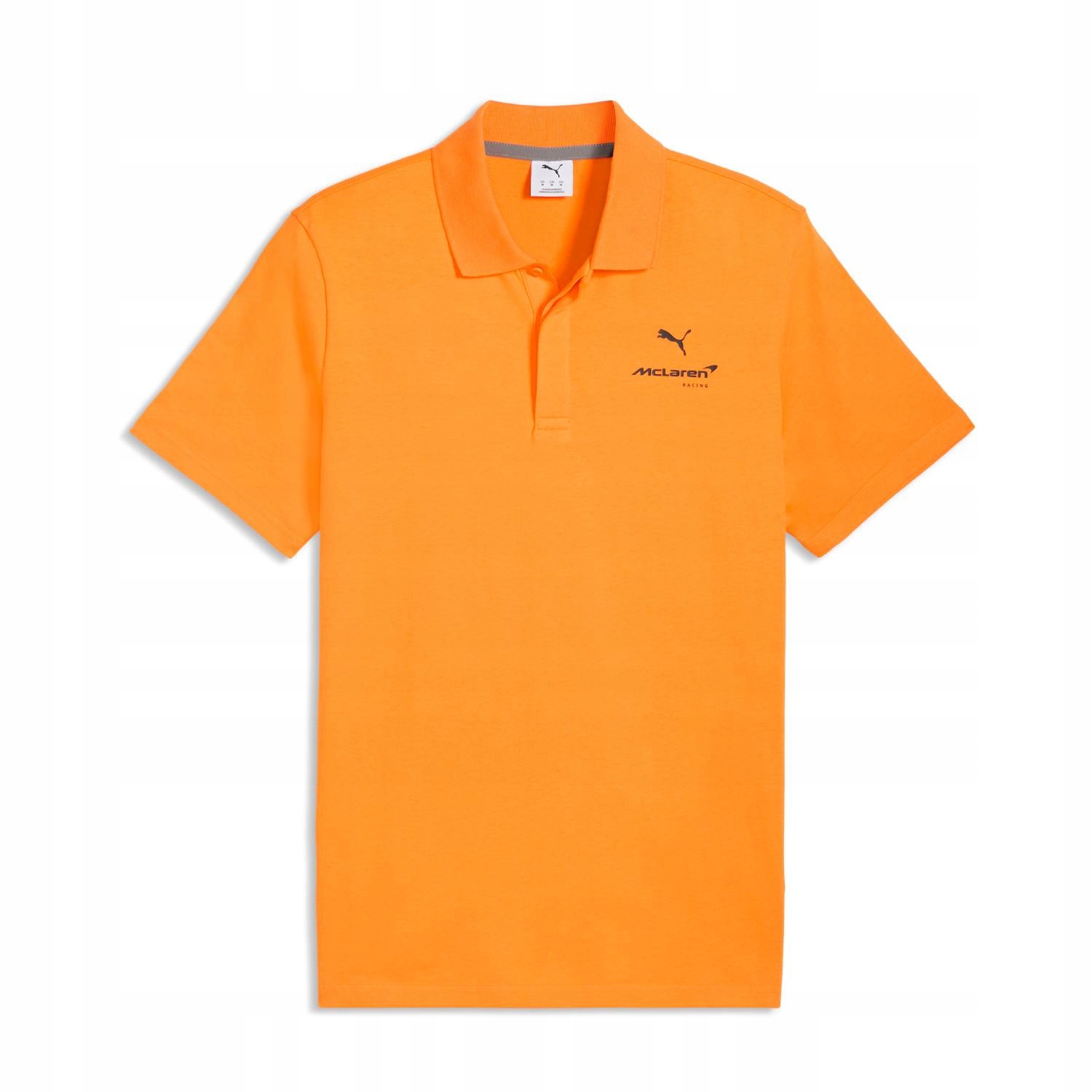 Pánská polokošile oranžová Essential McLaren F1 2026 (XXL)