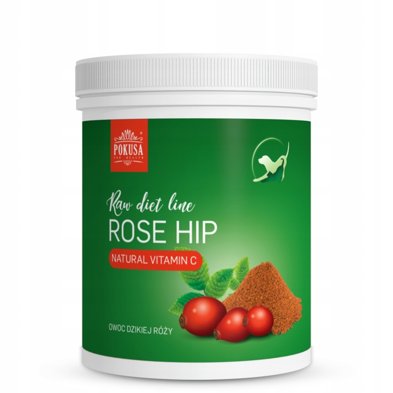 Levně Pokusa Rawdietline Rosehip/šípkový Plod 1000 G Na Imunitu